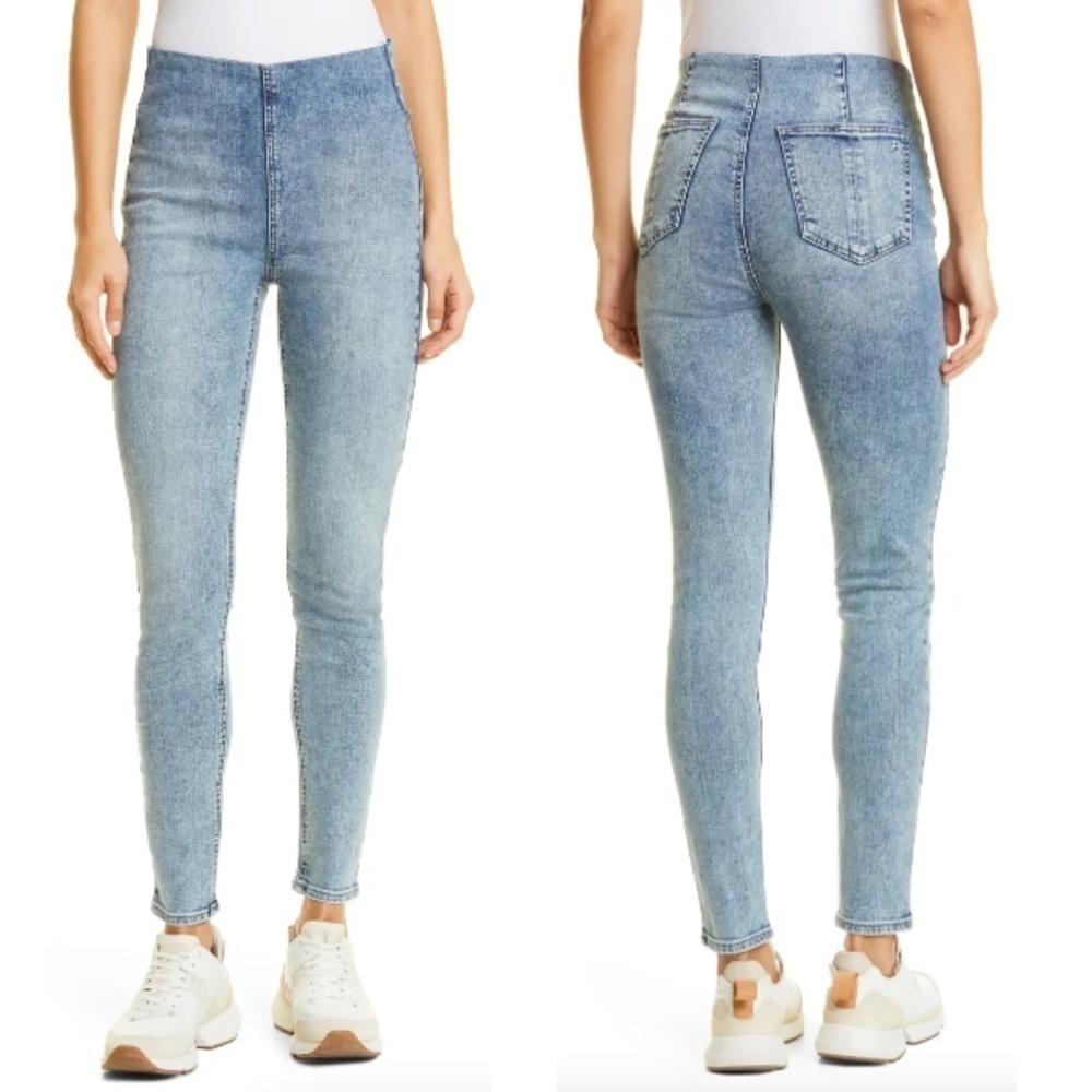 NWT RAG & BONE Nina High Waist Pull-On Skinny Jeans Sz. XS